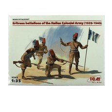 ICM 塑料模型 1/35 意大利殖民軍立特里亞營（1939-1940）, 1個