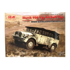 ICM塑膠模型1/35 Horch 108 Typ 40軟頂, 1個