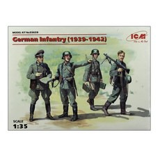 ICM塑膠模型 1/35 德國步兵(1939-1941), 1個