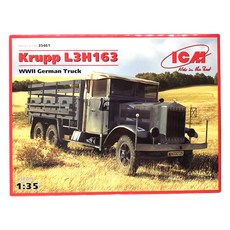 ICM塑膠模型1/35 Krupp L3H163 二戰德國卡車, 1個