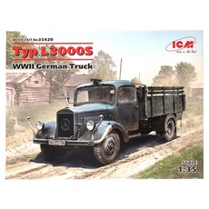 ICM塑膠模型1/35 Typ L3000S WW2德國卡車, 1個