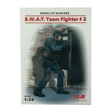 ICM塑膠模型1/24 S.W.A.T. Team Fighter 2, 1個