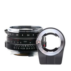 보이그랜더 단렌즈 NOKTON Classic 35mm F1.4 MC + E마운트 AF 아답터 LM-EA7, NOKTON Classic 35mm F1.4 MC / LM-EA7