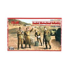 ICM塑膠模型 1/35蘇聯摩托化步兵(1979-88), 1個