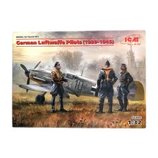 ICM塑膠模型 1/32德國空軍飛行員(1939-1945), 1個