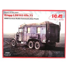 ICM塑膠模型 1/35 Krupp L3H163 Kfz.72, 1個