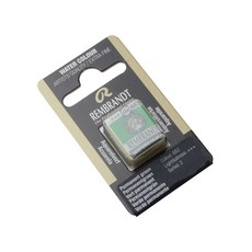 REMBRANDT 固體蛋糕水彩 S2 662 永久綠色, 1 種顏色