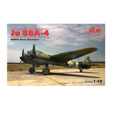 ICM塑膠模型 1/48 JU 88A-4 WW2 AXIS BOMBER, 1個
