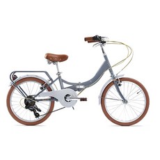 도마스 19 벨로코 벨 폴딩 미니벨로 자전거, 그레이, 1개