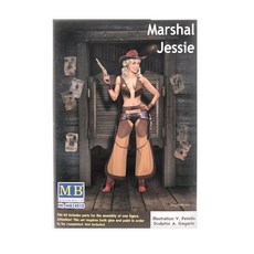MasterBox 1:24 Marshal Jessie塑膠模型, 1個