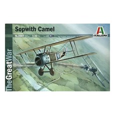 ITALERI 1:32 WWI SOPWITH CAMEL塑膠模型飛機, 1個