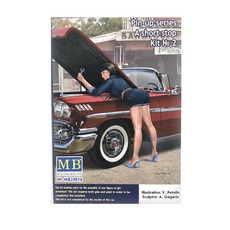 MasterBox 1:24 Pin-Up Series A Short Stop kit No2 塑膠模型, 1個
