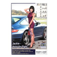 MasterBox 1:24 Dangerous Curves Series Jackie Hold On Tight塑膠模型, 1個