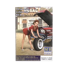 MasterBox 1:24 Pin-Up Series A Short Stop 套件 No3 塑料模型, 1個