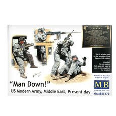 MasterBox 1:35 美國現代軍隊 中東 現代 塑膠模型 步兵, 1個