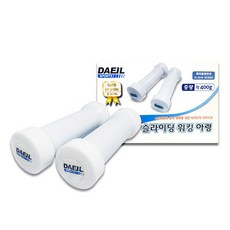 DAEIL 運動啞鈴 400g, 2件, 白色的