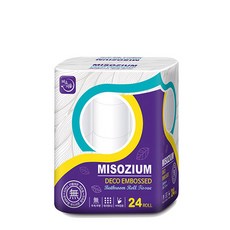 Misozium 雙層衛生紙 45m, 24捲, 1個