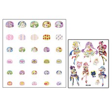 Prepara 星光樂園 Kriskind嬰兒美甲貼+紋身貼隨機出貨, PKS002, 1套