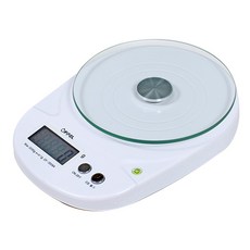 오펠 3kg 대용량 주방저울, 화이트누드(OF-3006A), 1개