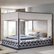 ALTTEURI 優質方形取暖帳篷 帳篷型+不鏽鋼桿組