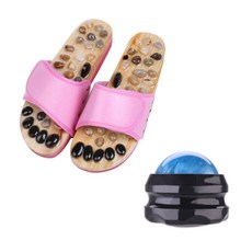 라이프플러스 천연 자갈 지압슬리퍼 245mm 핑크 + 롤링마사지볼 랜덤 발송, 1개, 혼합 색상 헬스_건강식품/건강/의료용품 반품 최저가 7,930원