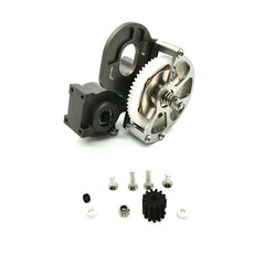 TFL合金中心主齒輪箱/POM 56T 金屬13T齒輪組合RC齒輪箱, S/BK, 1套