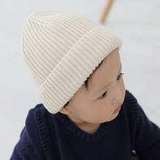 慕修 嬰幼兒用繽紛羅紋毛帽