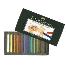 FABER-CASTELL 輝柏 條狀粉彩筆組 128512, 1個, 12色