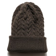 무슈 아동용 꽈배기 양면 비니