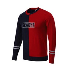 LEE&B 男士圓形針織長袖 T恤 8MF-15