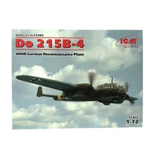 ICM塑膠模型 1/72 Do-215B-4 WW2偵察機, 1個