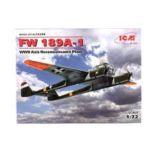 ICM塑膠模型 1/72 Fw 189A-1 WW2 Axis Reconnaissance, 1個