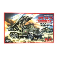 ICM塑膠模型1/72 BM-13-16 Katiusha蘇聯多管火箭系統, 1個