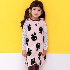 Maykids 女童黑色兔子印花背心