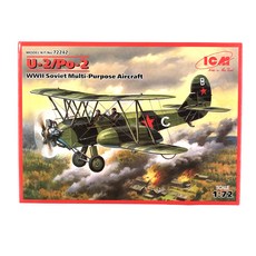ICM塑膠模型 1/72 U-2 / Po-2WS 二戰蘇聯多用途飛機, 1個
