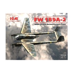 ICM塑膠模型1/72 Fw-189A-2偵察機, 1個