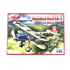 ICM 프라모델 1/72 Heinkel He 51A-1 German Fighter-Biplane, 1개