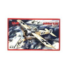 ICM塑膠模型1/72 Fokker E.IV德國戰鬥機, 1個