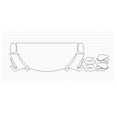 HEXIS 現代 Santa Fe SPORT 2.0T 2018 PU材質 PPF保護膜 15 HFM 76.2cm STRAIGHT WRAPPED, 1個, 單一顏色