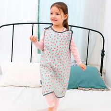 bebe chouette 孩童水蜜桃印花長版背心