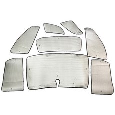 ZHEYANG 道奇 Journey JCUV/Freemont 專用高級遮陽板全套 ZY0475, 1套, 混合顏色