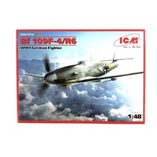 ICM塑膠模型 1/48 Bf 109F-4/R6 WW2德國戰鬥機, 1個