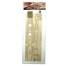 Flyhawk 1/350 HMS Dreadnought木質甲板for TRUMPETER 05328 模型貼紙, 混色