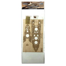 Hunter 1/350 USS BB-35 Texas木質甲板 for TRUMPETER 05340 模型貼紙, 混色