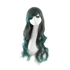 브릿지컬 할로윈 축제 파티가발, 블랙그린