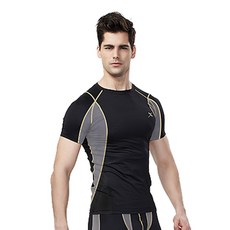 GearX 男款四季圓領運動短袖T恤