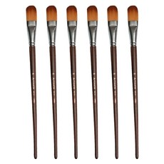 Artmate 壓克力筆刷 601A, 30 號, 6件