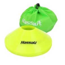 Nassau 碟錐套組碟錐 10p + 袋子 + 包裝材料, 綠色