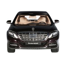 AUTOart 仿奔馳邁巴赫 S600 普爾曼汽車壓鑄 AA762990RE, 深紅色金屬色