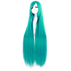 스윗리빙 롱플로어 할로윈 축제 가발, 에메랄드